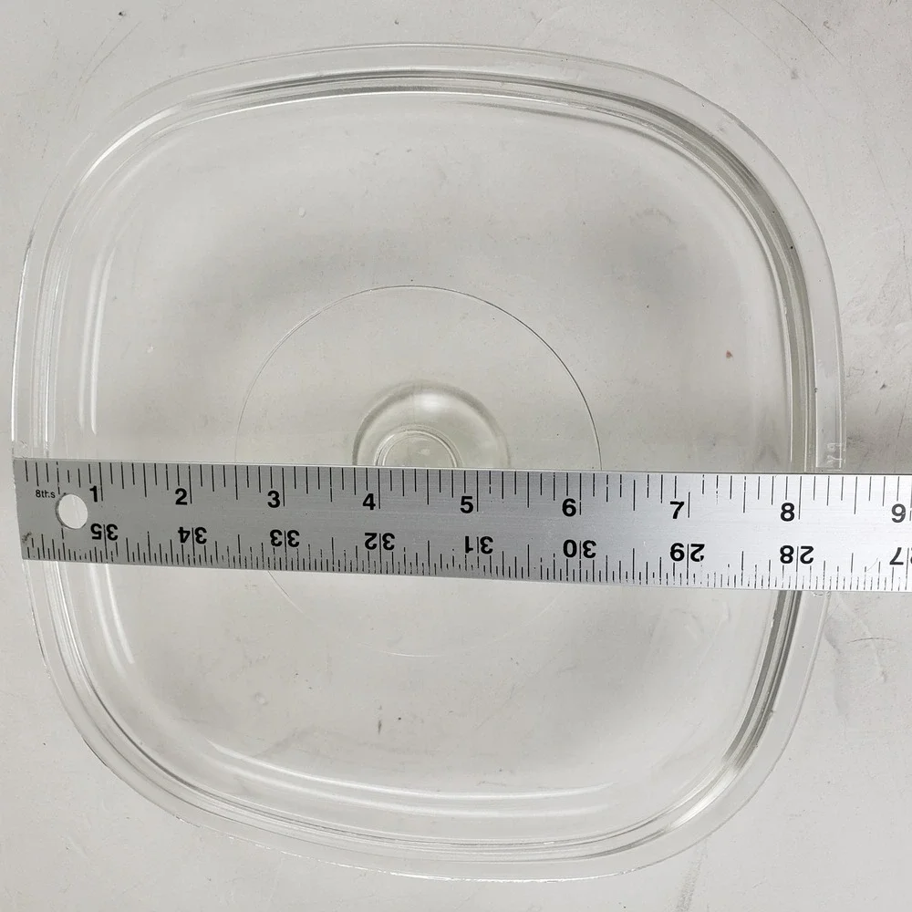 Pyrex clear glass
